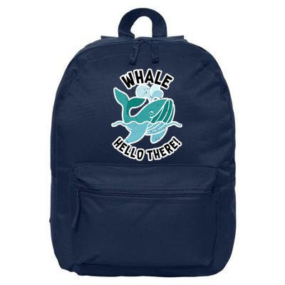 Whale Hello There 16 in Basic Backpack