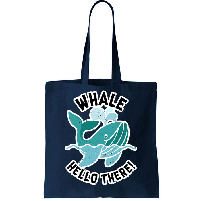 Whale Hello There Tote Bag