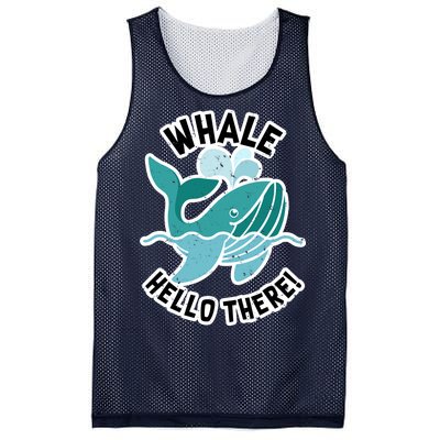 Whale Hello There Mesh Reversible Basketball Jersey Tank