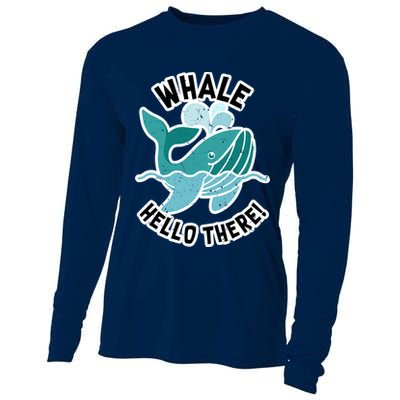 Whale Hello There Cooling Performance Long Sleeve Crew