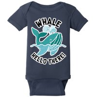 Whale Hello There Baby Bodysuit