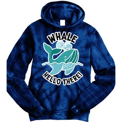 Whale Hello There Tie Dye Hoodie