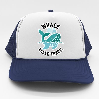 Whale Hello There Trucker Hat