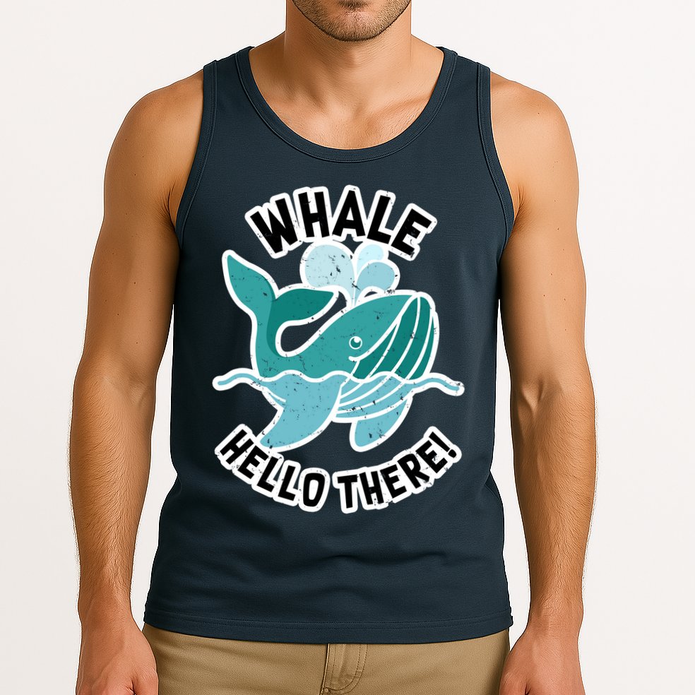 Whale Hello There Tank Top