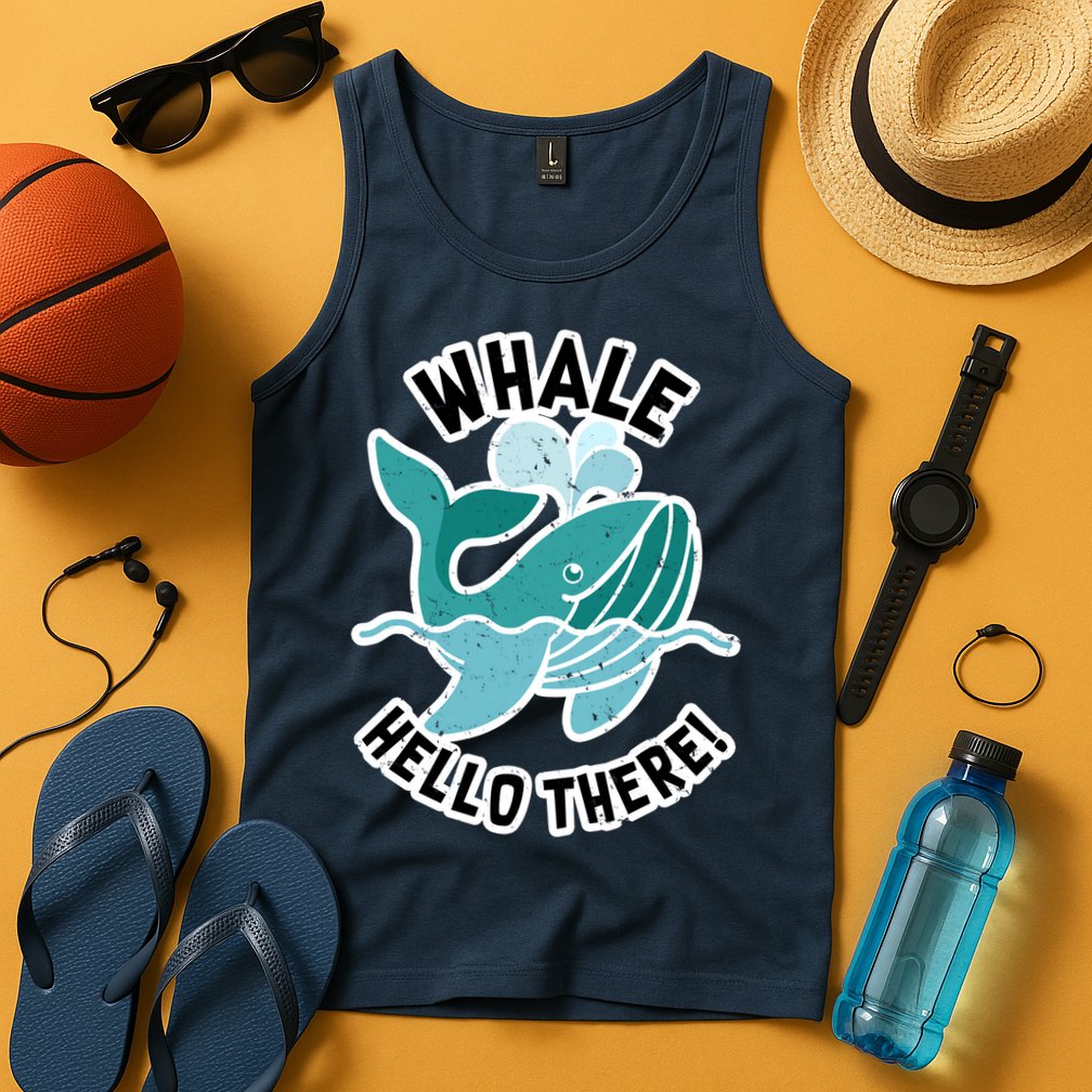 Whale Hello There Tank Top