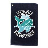 Whale Hello There Golf Towel