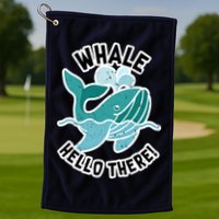 Whale Hello There Golf Towel