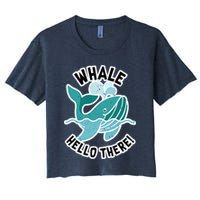 Whale Hello There Crop Top