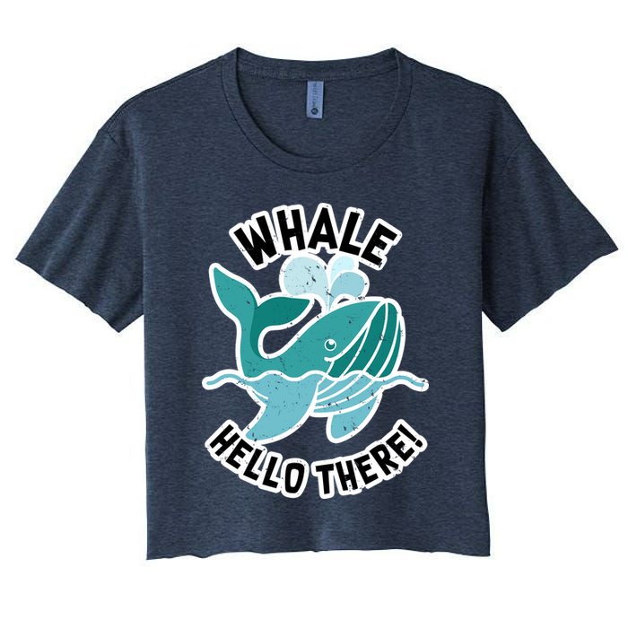 Whale Hello There Crop Top