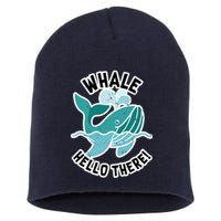 Whale Hello There Short Acrylic Beanie