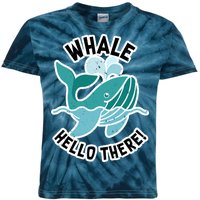 Whale Hello There Kids Tie-Dye T-Shirt