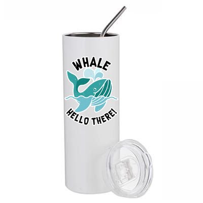 Whale Hello There Stainless Steel Tumbler