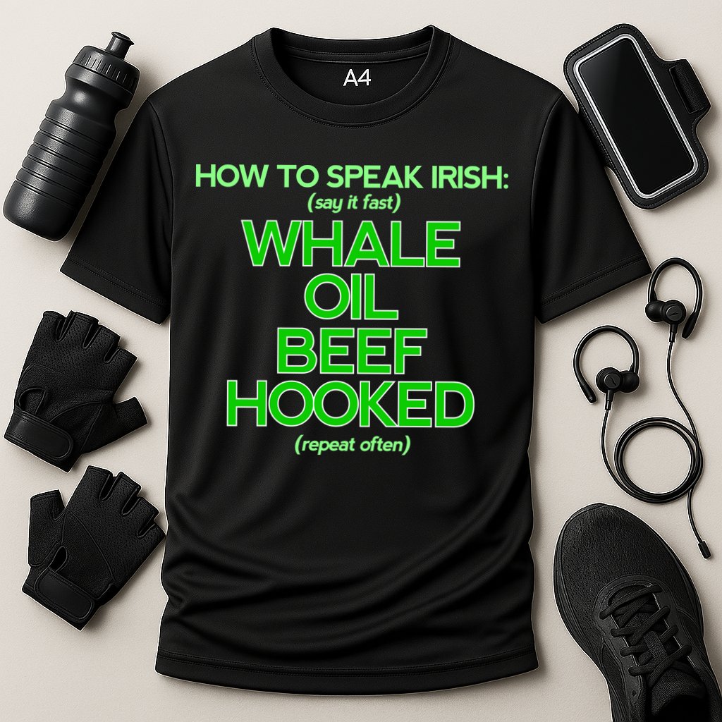 Whale Oil Beef Hooked Cooling Performance Crew T-Shirt