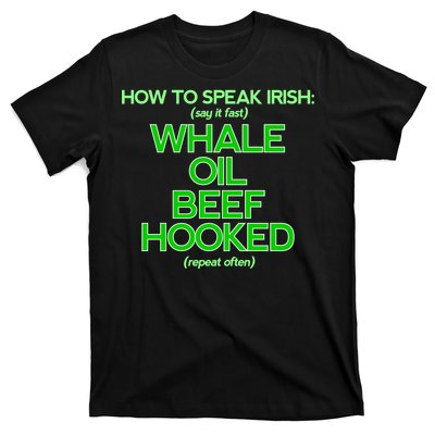 Whale Oil Beef Hooked T-Shirt