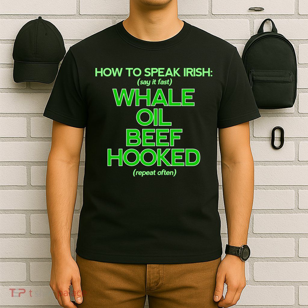 Whale Oil Beef Hooked T-Shirt