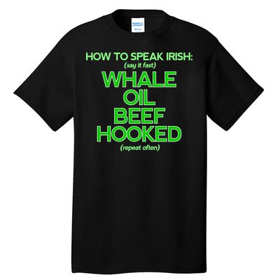 Whale Oil Beef Hooked Tall T-Shirt