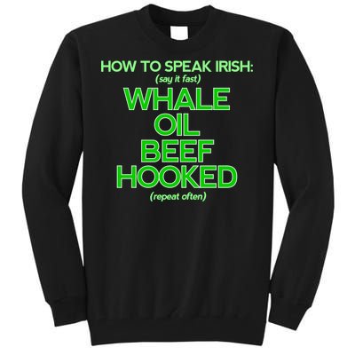 Whale Oil Beef Hooked Tall Sweatshirt