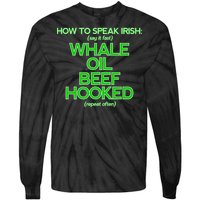 Whale Oil Beef Hooked Tie-Dye Long Sleeve Shirt