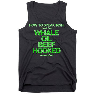 Whale Oil Beef Hooked Tank Top