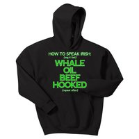 Whale Oil Beef Hooked Kids Hoodie