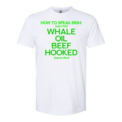 Whale Oil Beef Hooked Softstyle CVC T-Shirt