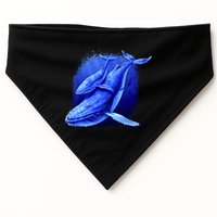 Whale Song of the Deep USA-Made Doggie Bandana