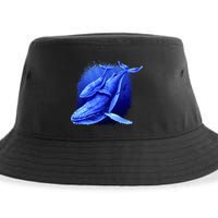 Whale Song of the Deep Sustainable Bucket Hat