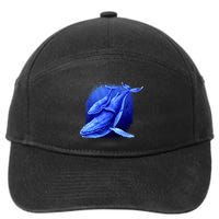 Whale Song of the Deep 7-Panel Snapback Hat