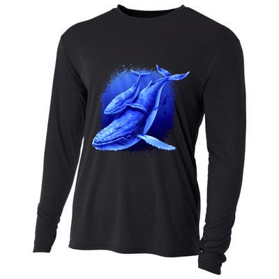 Whale Song of the Deep Cooling Performance Long Sleeve Crew