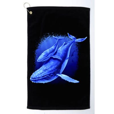 Whale Song of the Deep Golf Towel