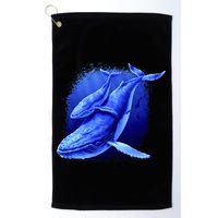 Whale Song of the Deep Golf Towel