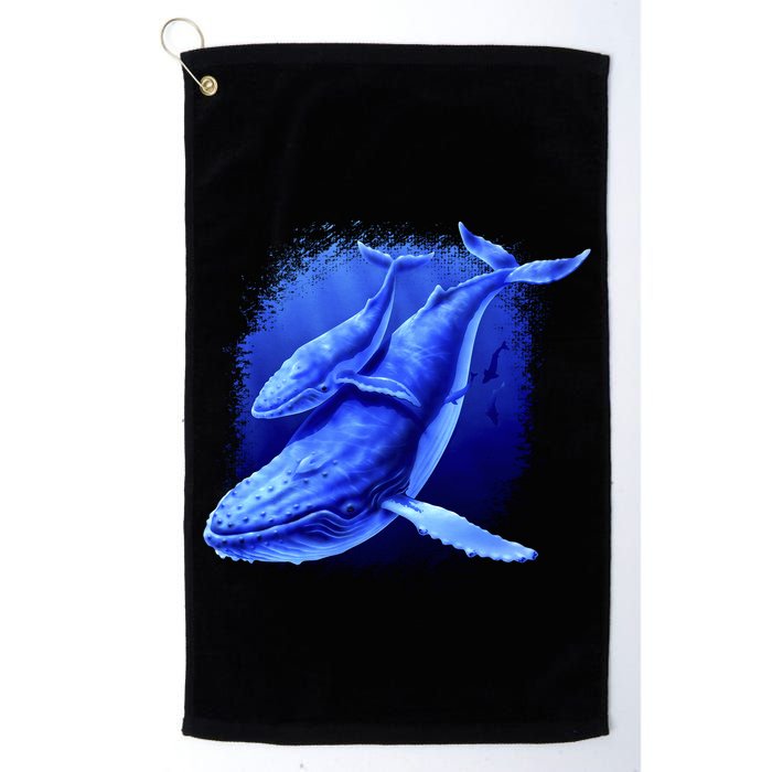 Whale Song of the Deep Golf Towel