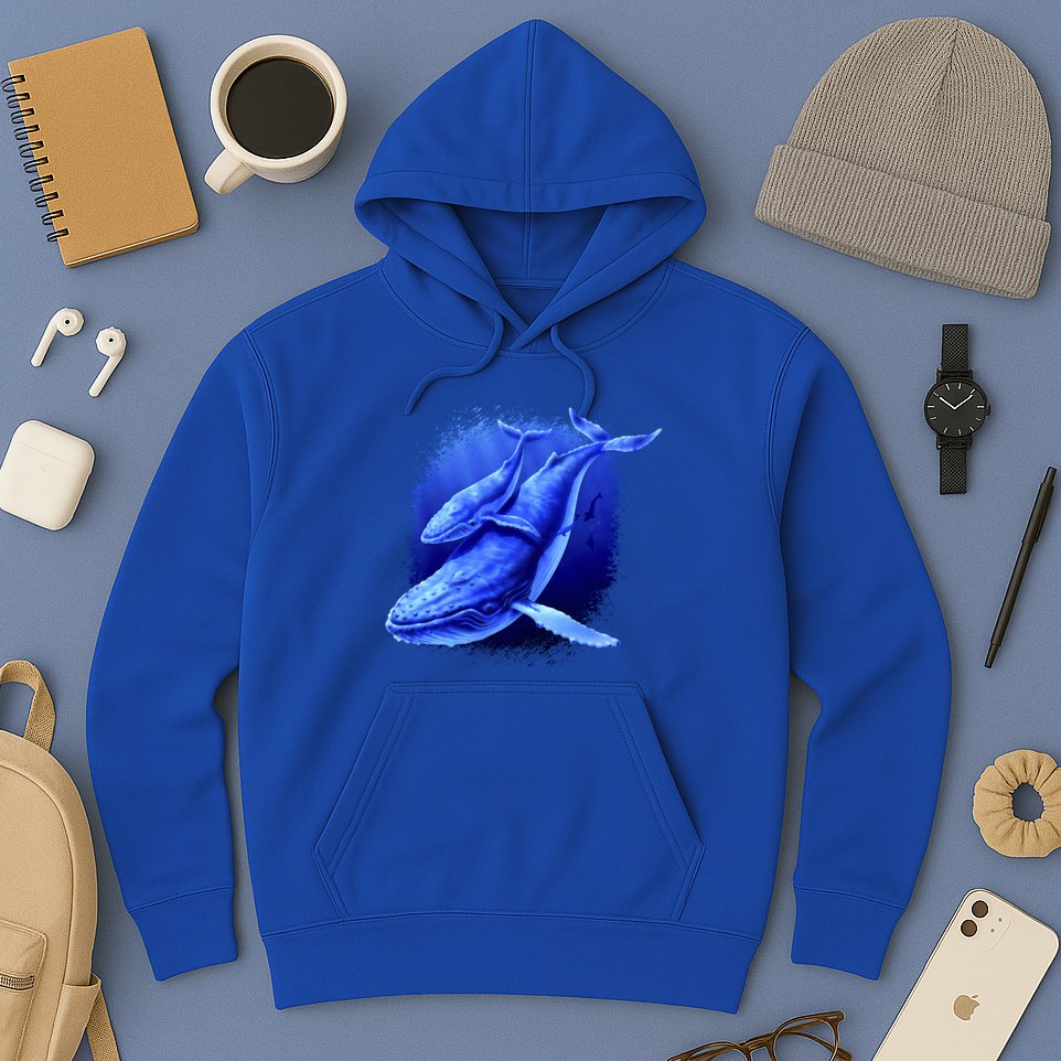 Whale Song of the Deep Hoodie