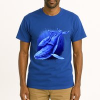 Whale Song of the Deep Tall T-Shirt