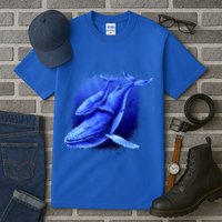 Whale Song of the Deep Tall T-Shirt