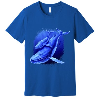 Whale Song of the Deep Premium T-Shirt