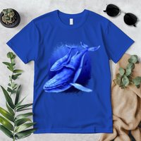Whale Song of the Deep Premium T-Shirt