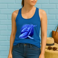 Whale Song of the Deep Womens Tank Top