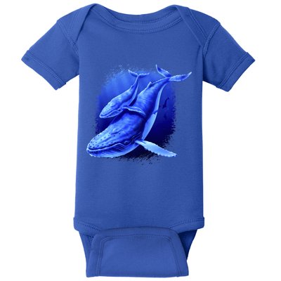 Whale Song of the Deep Baby Bodysuit