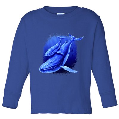 Whale Song of the Deep Toddler Long Sleeve Shirt
