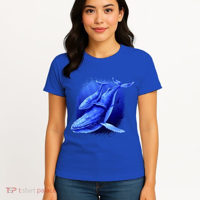 Whale Song of the Deep Women's T-Shirt