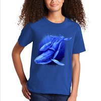 Whale Song of the Deep Kids T-Shirt