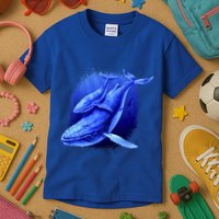 Whale Song of the Deep Kids T-Shirt