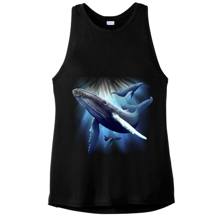 Whales Ladies PosiCharge Tri-Blend Wicking Tank
