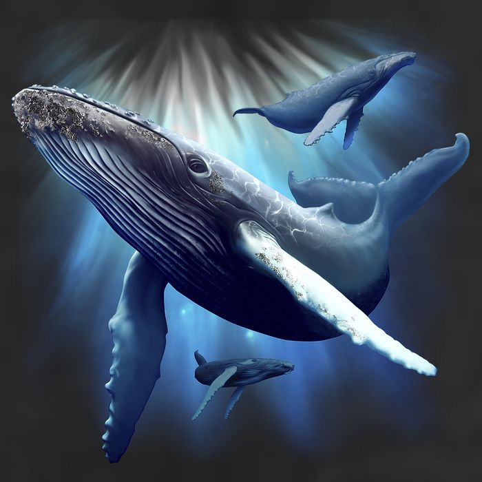 Whales Cool Comfort Performance Bucket Hat