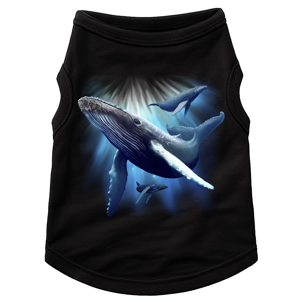 Whales Doggie Tank