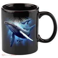 Whales 11oz C Handle Ceramic Mug