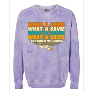 What A Save Rocket Soccer Colorblast Crewneck Sweatshirt