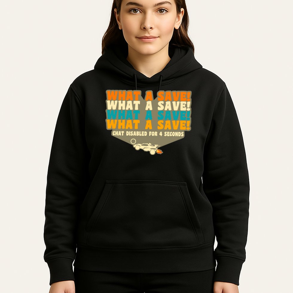 What A Save Rocket Soccer Hoodie