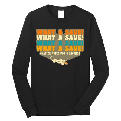 What A Save Rocket Soccer Long Sleeve Shirt